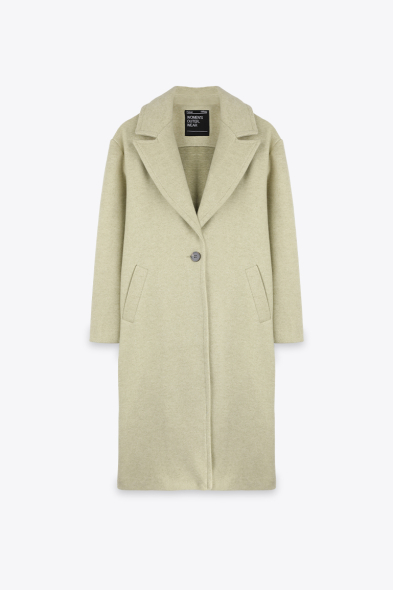 MANTEAU DOUX À REVERS