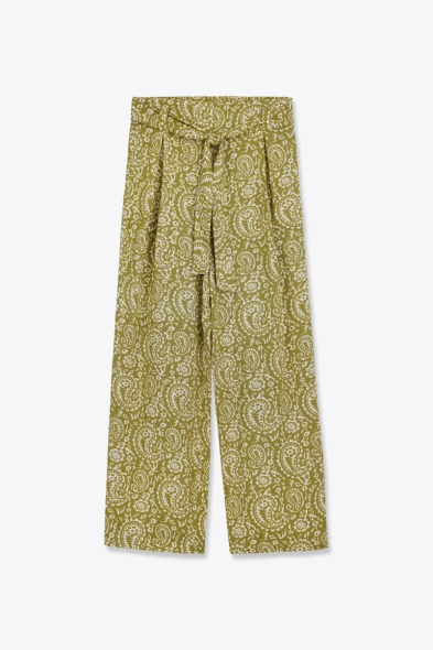 PANTALON CROP  IMPRIME