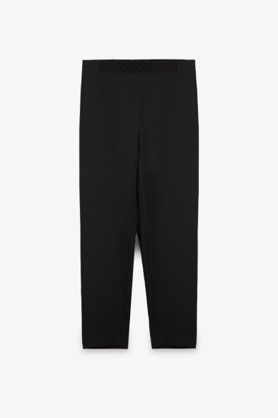 PANTALON À DENTELLE