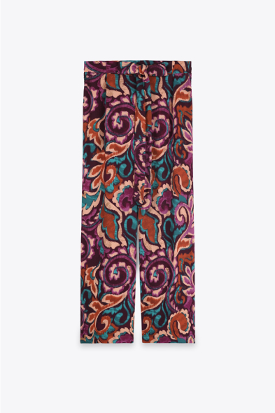 PANTALON PALAZZO IMPRIMÉ