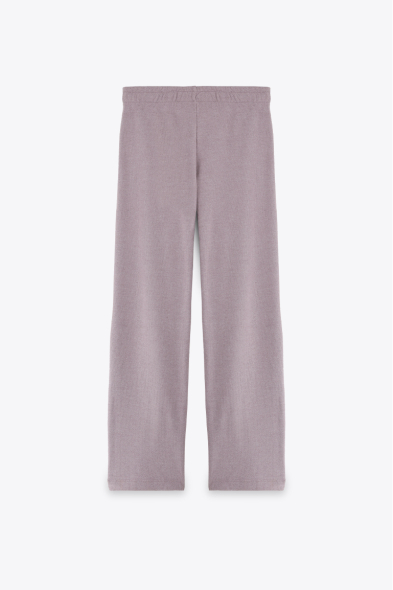 PANTALON LARGE EN MAILLE