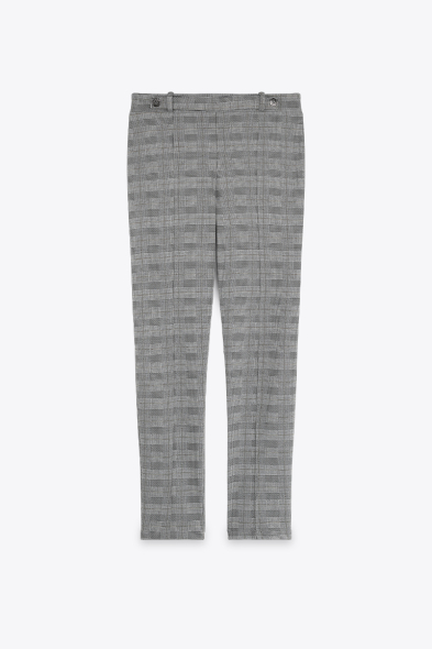 PANTALON À CARREAUX