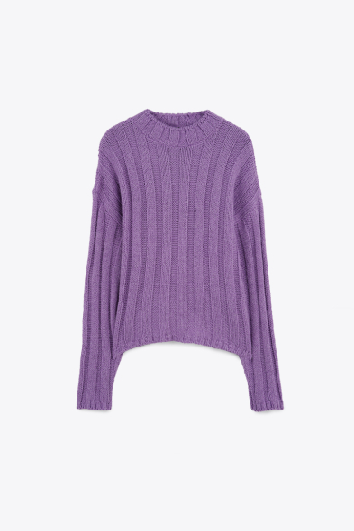 PULL RIB EN MAILLE