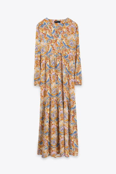 ROBE LONGUE IMPRIMÉE