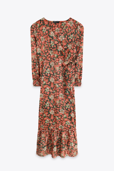 ROBE LONGUE CACHE COEUR
