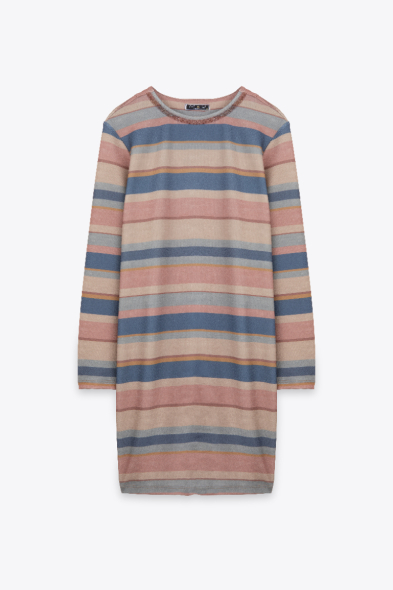 ROBE À RAYURES