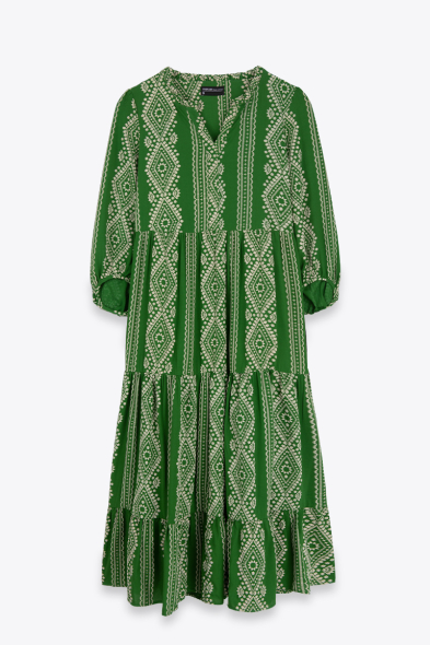 ROBE LONGUE IMPRIMÉ PUFF