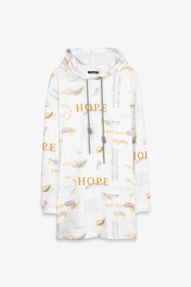 ROBE À CAPUCHE