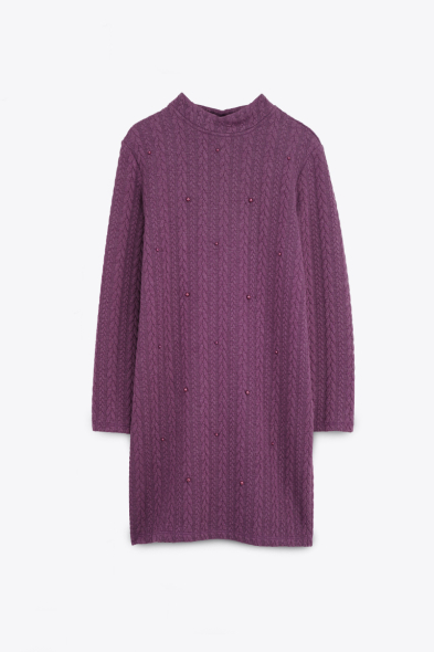 ROBE PULL À PERLES