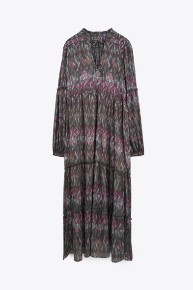 ROBE LONGUE IMPRIMÉE