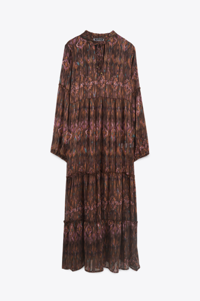 ROBE LONGUE IMPRIMÉE