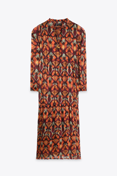 ROBE LONGUE IMPRIMÉE