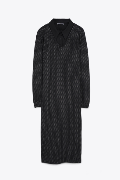 ROBE AVEC COL CHEMISE