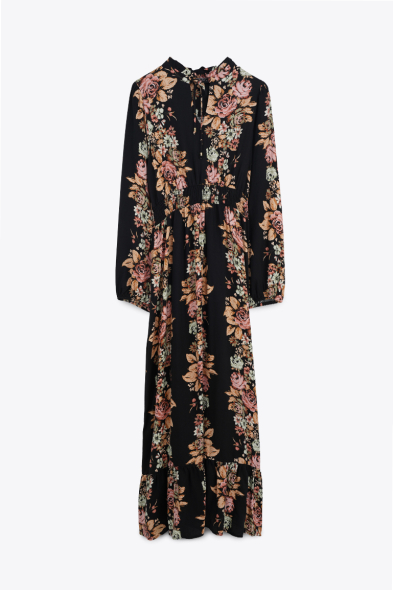 ROBE LONGUE IMPRIMÉE