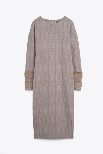 ROBE AVEC FOURRURE