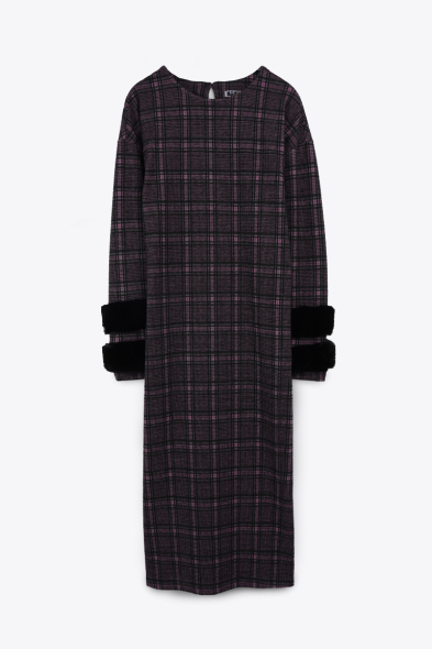 ROBE AVEC FOURRURE