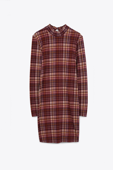 ROBE À CARREAUX