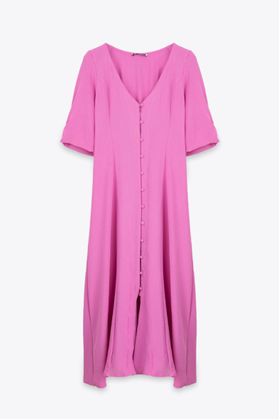 ROBE LONGUE AVEC BOUTONS