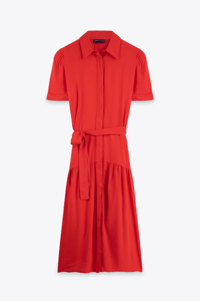 ROBE COL CHEMISE
