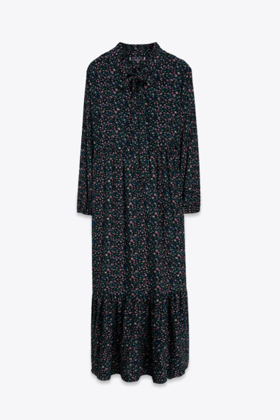 ROBE À CRAVATTE