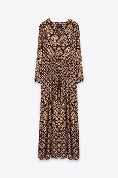 ROBE LONGUE IMPRIMÉE