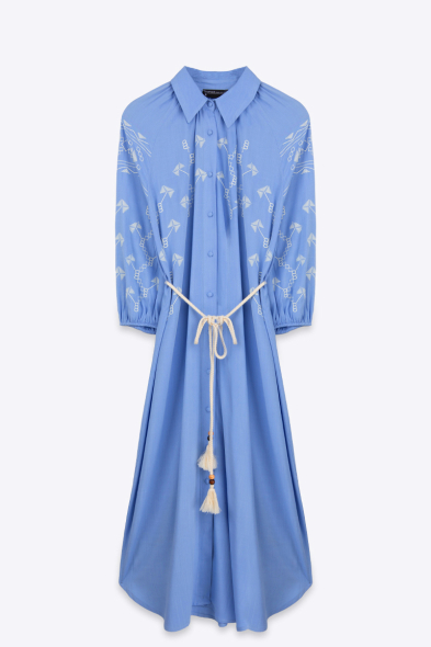 ROBE LONGUE BRODÉE