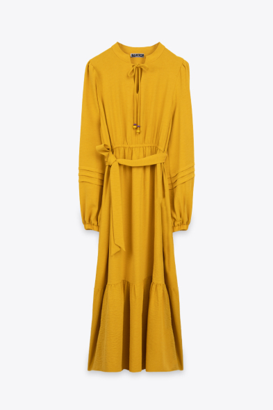 ROBE LONGUE TEXTURÉE