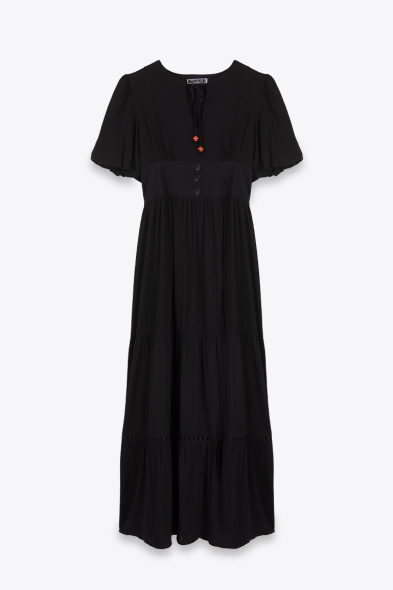 ROBE MANCHES COURTES