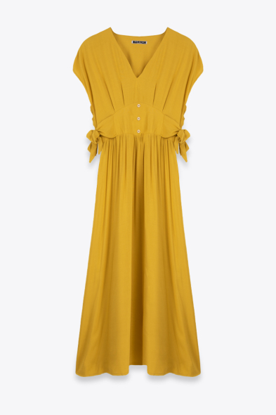 ROBE TRAPÈZE SANS MANCHE