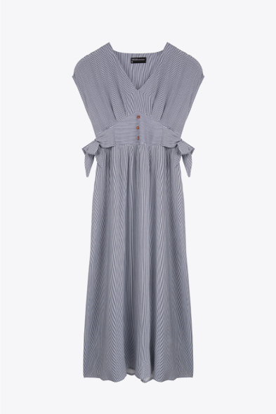 ROBE TRAPÈ SANS MANCHE