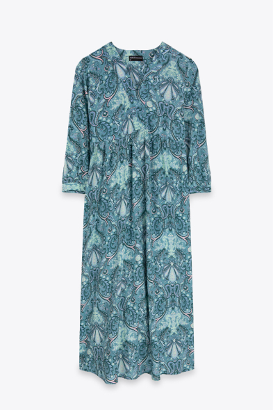 ROBE LONGUE PAISLEY