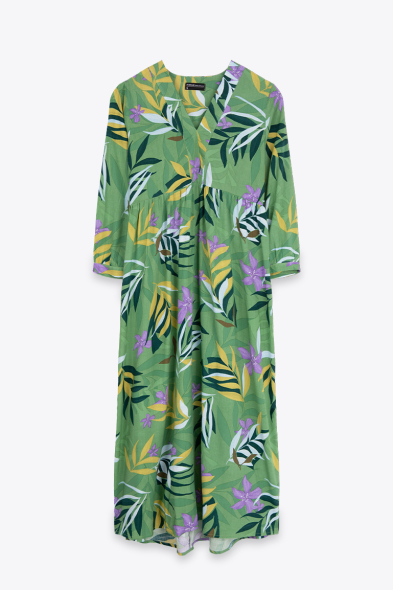 ROBE LONGUE IMPRIMÉE