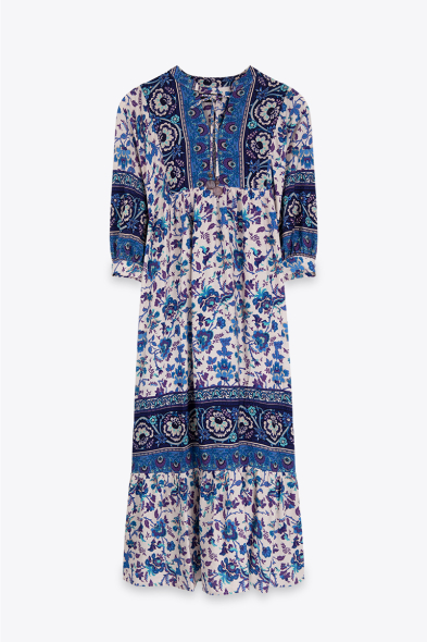 ROBE LONGUE IMPRIMÉE