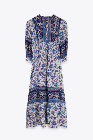ROBE LONGUE BLUE TURK