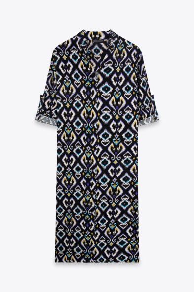 ROBE LONGUE IKAT