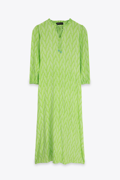 ROBE GREEN LEAVES