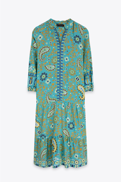 ROBE LONGUE IMPRIMÉE
