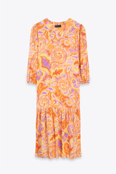 ROBE LONGUE IMPRIMÉE