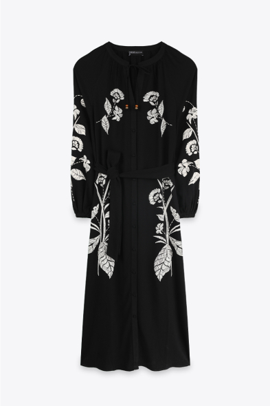 ROBE LONGUE IMPRIMÉE 