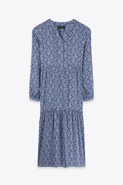 ROBE LONGUE FLEURIE