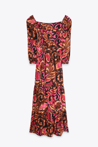 ROBE LONGUE RÉTRO