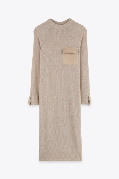 ROBE LONGUE MAILLE