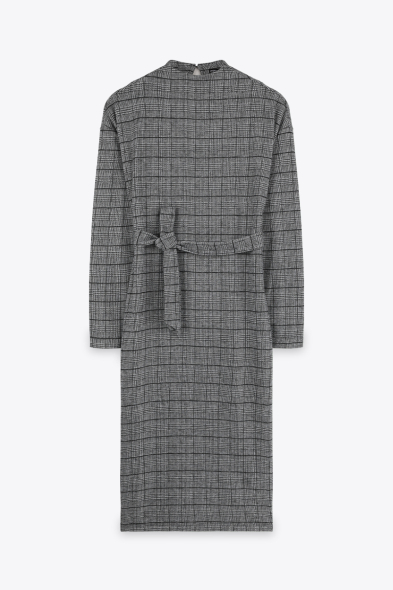 ROBE LONGUE À CEINTURE