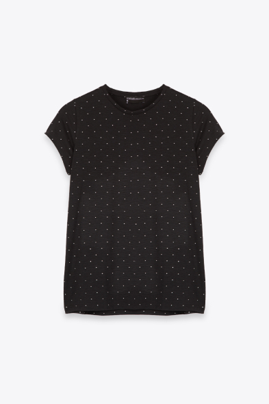 TSHIRT À PETITES PAILLETTES