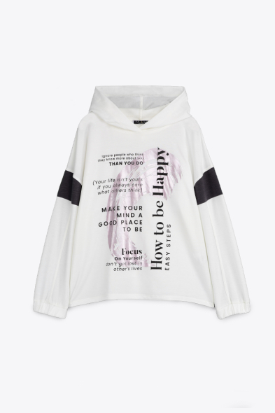 HOODIE HOW TO BE HAPPY