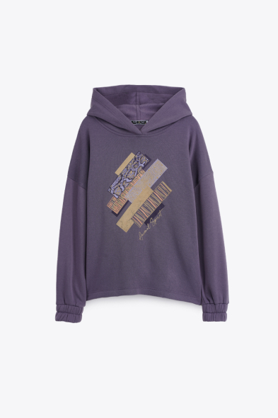 HOODIE WITH PRINT