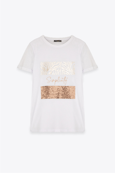 TSHIRT SIMPLICITY BRONZE