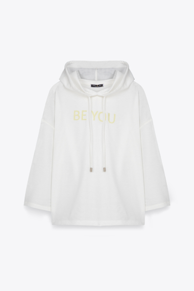 Hoodie manches larges