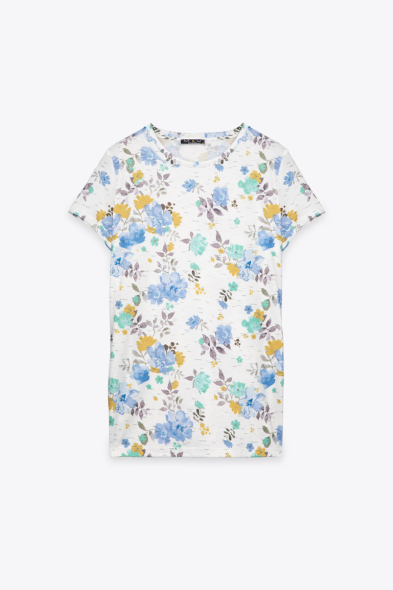TSHIRT FLEURI