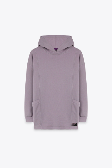 SWEAT LONG À CAPUCHE